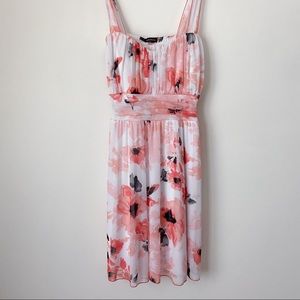 Maurices floral dress salmon color plus size 2